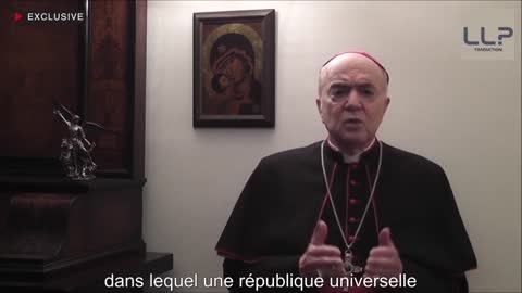 L’archevêque Vigano appelle à la résistance contre le coup d’état mondial !