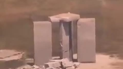 Breaking: Georgia Guidestones fell