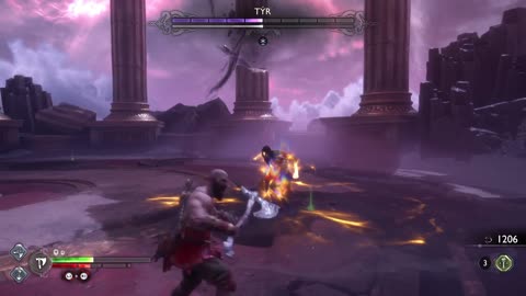 God Of War: Valhalla - Kratos VS Tyr 4th Fight