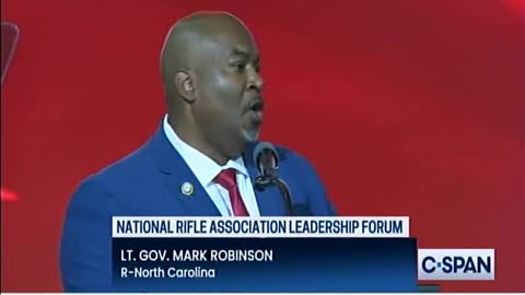 DUTY AND RIGHT: Mark Robinson Brings Down The House At The NRA Convention