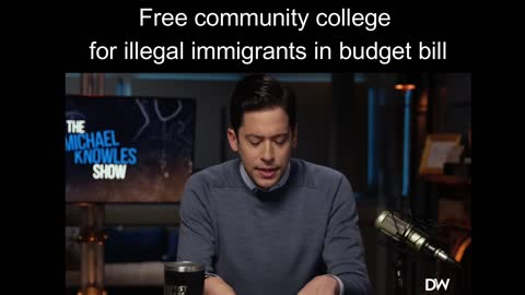 Democrat's budget bill includes free community college for illegal immigrants
