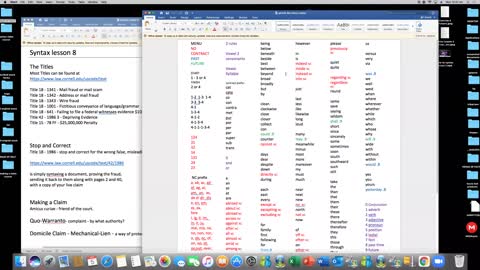 How-to-syntax Lesson 8