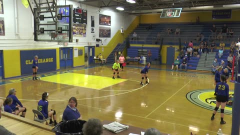 Clarkrange Volleyball Game 8/27/20