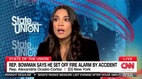 WATCH: Jake Tapper and AOC Spit Out Lie after Lie to Protect Blowhard Insurrectionist Jamaal Bowman