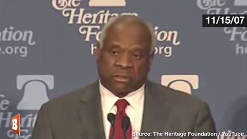 Flashback -- Justice Clarence Thomas on Standing for The Truth