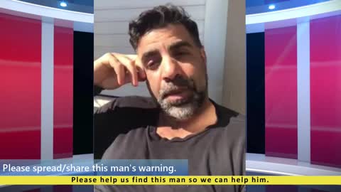 Man in Jerusalem Warns the World! Please help me find this man. (Mirrored)