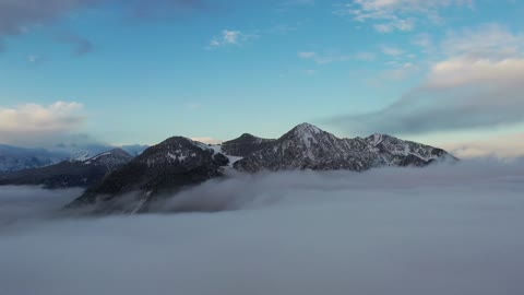 The Bavarian Alps by Drone