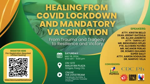 Healing from Covid Lockdown and Mandatory Vaccination: From Trauma and Tragedy to Resilience and Victory
