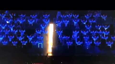 Super Bowl Half-Time Show Was Satanic Show Lucifer fall from Heaven to Earth with his Angels