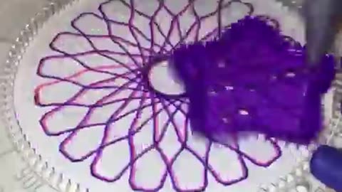 Relaxing Spirograph hand artworks