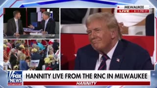 Eric Trump Speaks to Hannity on RNC Night 3