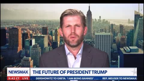 EricTrump provides a heartfelt message about the American people & support for his father