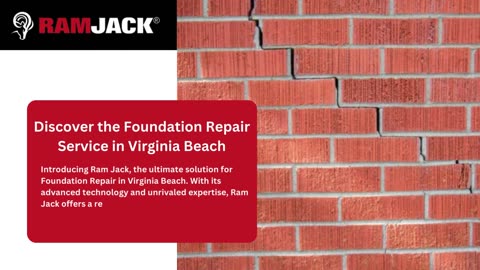 Discover the Foundation Repair Service in Virginia Beach