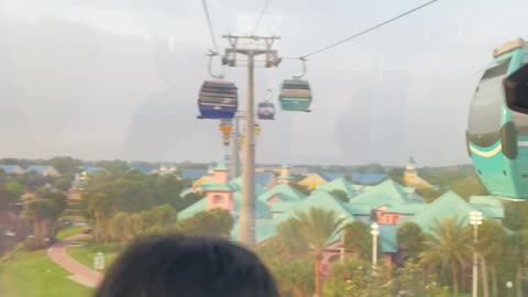 Disney Caribbean Beach Resort Skyliner Orlando