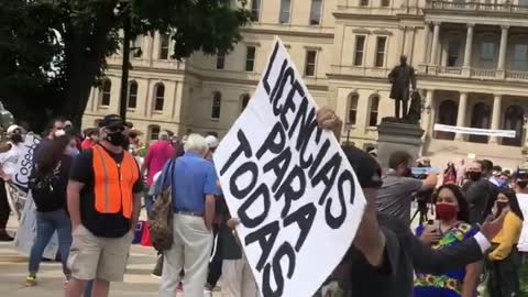 Attacked By Left Mob in Lansing, Michigan! Other Angle 2