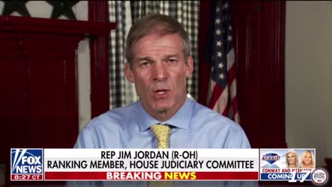 Jim Jordan: The DOJ & FBI are already politicized and now we got to worry about the IG office.
