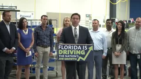 Gov. Ron DeSantis Mocks Gavin Newsom Over Job Numbers In California