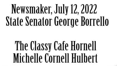 Wlea Newsmaker, July 12, 2022, Senator George Borrello