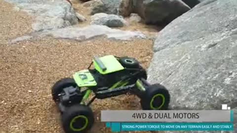 RC Car, NQD Remote Control Monster Truck, 2.4Ghz 4WD Off Road Rock Crawler Vehicle, 1:16