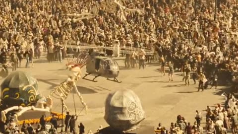 Helicopter fight scene - Spectre (2015 film) Movie Clip