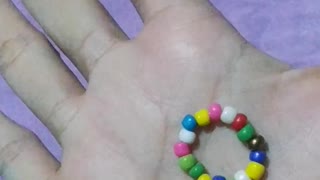 Tutorial Ring Bead Rainbow