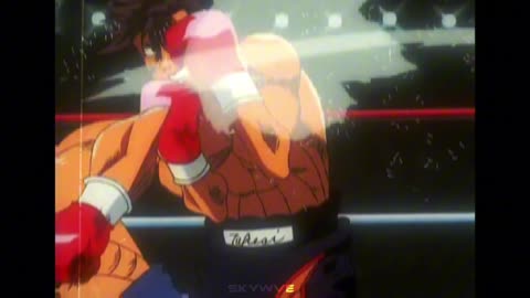 Ippo vs Sendou fight. anime