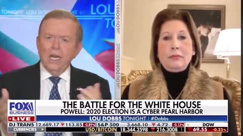 Evidence of Fraud: Sidney Powell and Lou Dobbs discuss!!