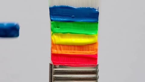 DIY Rainbow Paintbrush 🖌