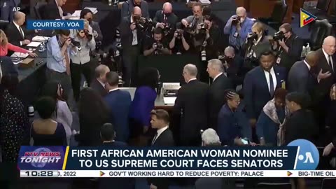 First African American woman nominee to US Supreme Court faces senators