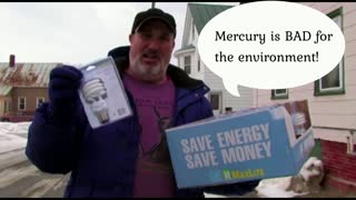 Iver Lofving handing out free Mercury