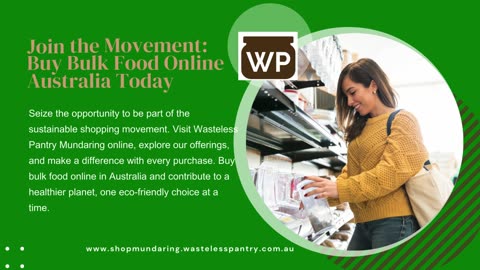 Sustainable Pantry, Delivered: Buy Bulk Food Online Australia Sale