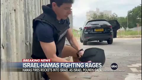 WORLD NEWS Israel responds with airstrikes as Hamas continues rocket attacks