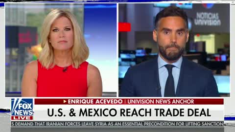 Univision anchor can hardly admit Trump trade deal is a win for US and Mexico