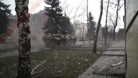 War Footage in Ukraine - Heavy Fire by a BRT-82A