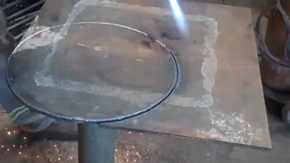 CIRCLE CUTTING WITH TORCH