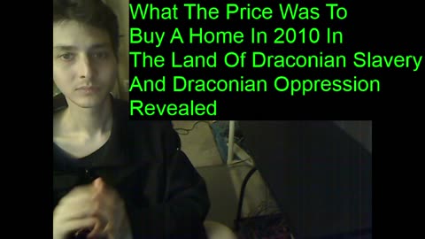 What The Price Was To Buy A Home In 2010 In The Land Of Draconian Slavery And Draconian Oppression