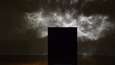 Black box cosmos - Light art