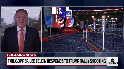 Former GOP Rep. Lee Zeldin responds to Trump rally shooting
