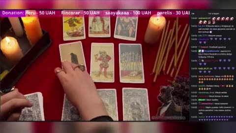 Ukrainian fortune-teller was arrested during her live stream.