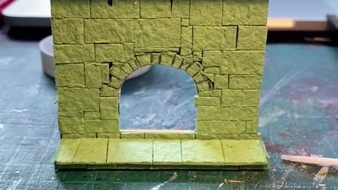 Mini art lesson No.15 - How to make a miniature fireplace