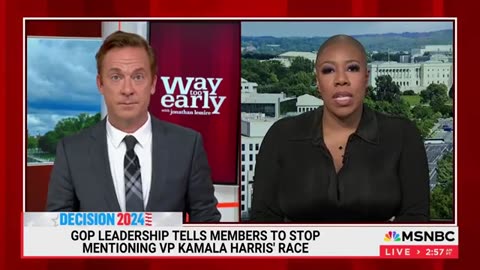 GOP leadership tells members to stop mentioning VP Harris Race