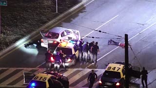 7/31/17: Car Chase South Los Angeles - Unedited