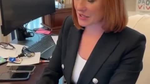 Leaked Video Shows Psaki's Perspective Replacement