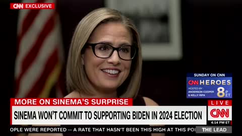 Kyrsten Sinema Declines To Endorse Biden Re-Election