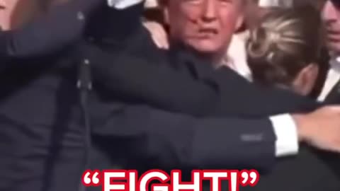 Trump saying Fight