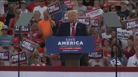 President Donald Trump touts Supreme Court decision at downstate rally