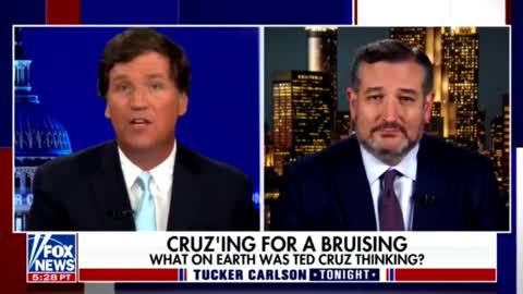 Tucker Carlson calls Ted Cruz a liar.