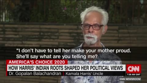 A few years ago CNN did an entire segment on Kamala's Indian heritage.