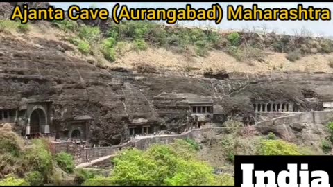 Ajanta Cave in India (Maharashtra). please like and subscribe this channel