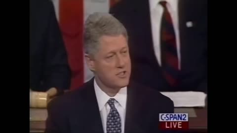 Bill Clinton on Illegal Immigration at 1995 State of the Union